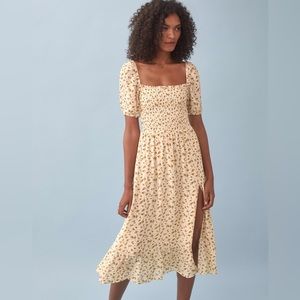 Reformation Meadow Midi Dress S